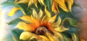 Мастер-класс "Солнечный цветок подсолнух"