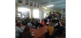 Уральская писательница Н.М. Воторопина в гостях в Полетаевской библиотеке