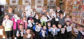 День рождения Деда Мороза отпраздновали в Рощинской библиотеке