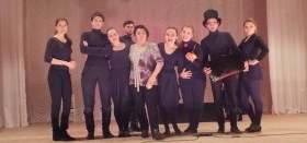 В гостях у библиотеки п.Мирный побывали студенты театрального факультета ЧГАКИ