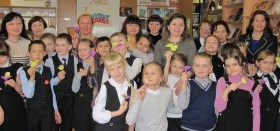 С Днем матери поздравили читатели Рощинской библиотеки своим мам и бабушек