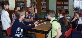 Конкурс знатоков "Что? Где? Когда?" прошел в Касаргинской библиотеке