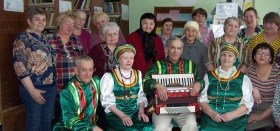 В библиотеке №9 п. Касарги состоялся литературно-музыкальный вечер, посвященный 8 марта