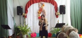 8 марта в посёлке Полетаево