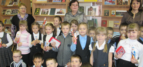 Необычный День рождения отпраздновали юные читатели Рощинской библиотеки