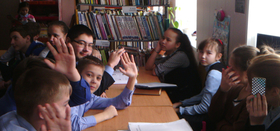 Классный час "Афганистан – наша память" прошел в библиотеке п. Красное Поле