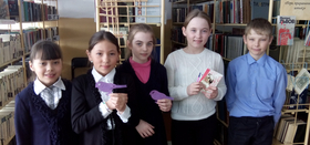 Экологический урок "Птичий базар" прошел в библиотеке п. Есаульский