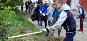 Экологическая акция "Время собирать… мусор"