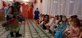 Мирненская библиотека отметила старый Новый год