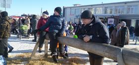 Читатели Кременкульской библиотеки дружно проводили зиму