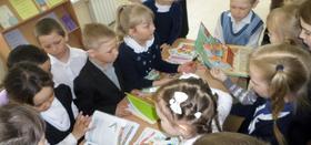 Знакомство первоклассников с Полетаевской библиотекой