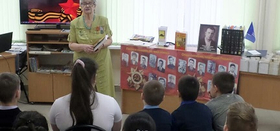 День памяти в библиотеке п. Полетаево