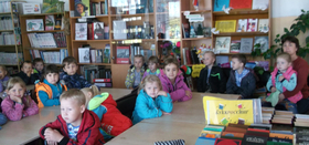 Дошкольники п. Есаульский познакомились с библиотекой