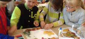 Осенние забавы в Есаульской библиотеке