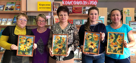 Мастер-класс «Солнышки в букете».