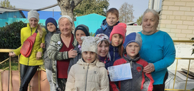Акция «Поздравь бабушку и дедушку!» в Полевом