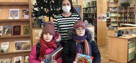 Календарь ожидания Нового года в Рощинской библиотеке