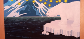 "В гостях у полярного мишки" в Кременкульской библиотеке