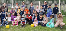 «День защиты детей» В Алишевской библиотеке