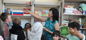 «Россия – родина моя» в Есаульской библиотеке