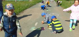 "Разноцветная карусель" в Касаргинской библиотеке