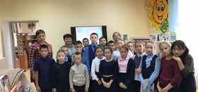 "Память войны" в библиотеке п. Солнечный