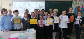 Литературный час «Добрый мир Л.Ф. Воронковой" в Есаульской библиотеке.