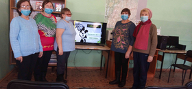 Библиотечный час «День матери» в Есаульской библиотеке