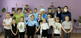 "Новогодние чудеса" в Рощинской библиотеке