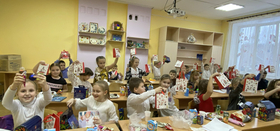 Новогодние сюрпризы в Рощинской библиотеке