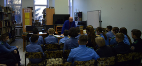 Классный час о влиянии спорта на здоровье прошел в Центральной библиотеке