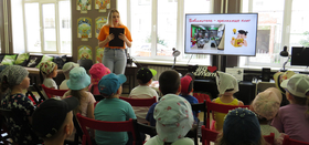 Первый раз в библиотеку, Полетаево