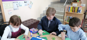 "Мастерская Деда Мороза" в Мирненской библиотеке