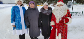 "Новогодние сюрпризы продолжаются" в Мирненской библиотеке