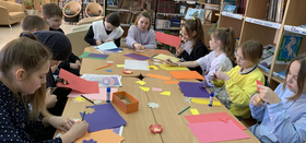 "Букет для учителя" в библиотеке поселка Мирный