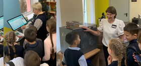 Школьники из п.Мирный побывали в гостях у библиотек нового поколения