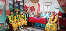 "Кышкы Нардуган" - рождение солнца в Алишевской библиотеке