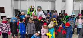 Весёлая масленица в п. Мирный