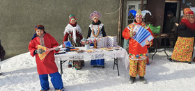 Масленичные гуляния в д. Мичурино