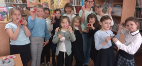 "Пасхальный кролик" в Трубненской библиотеке