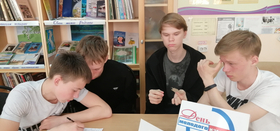 "Молодой избиратель" в Мирненской библиотеке