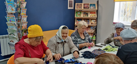 "Праздник осени" в библиотеке д. Верхние Малюки