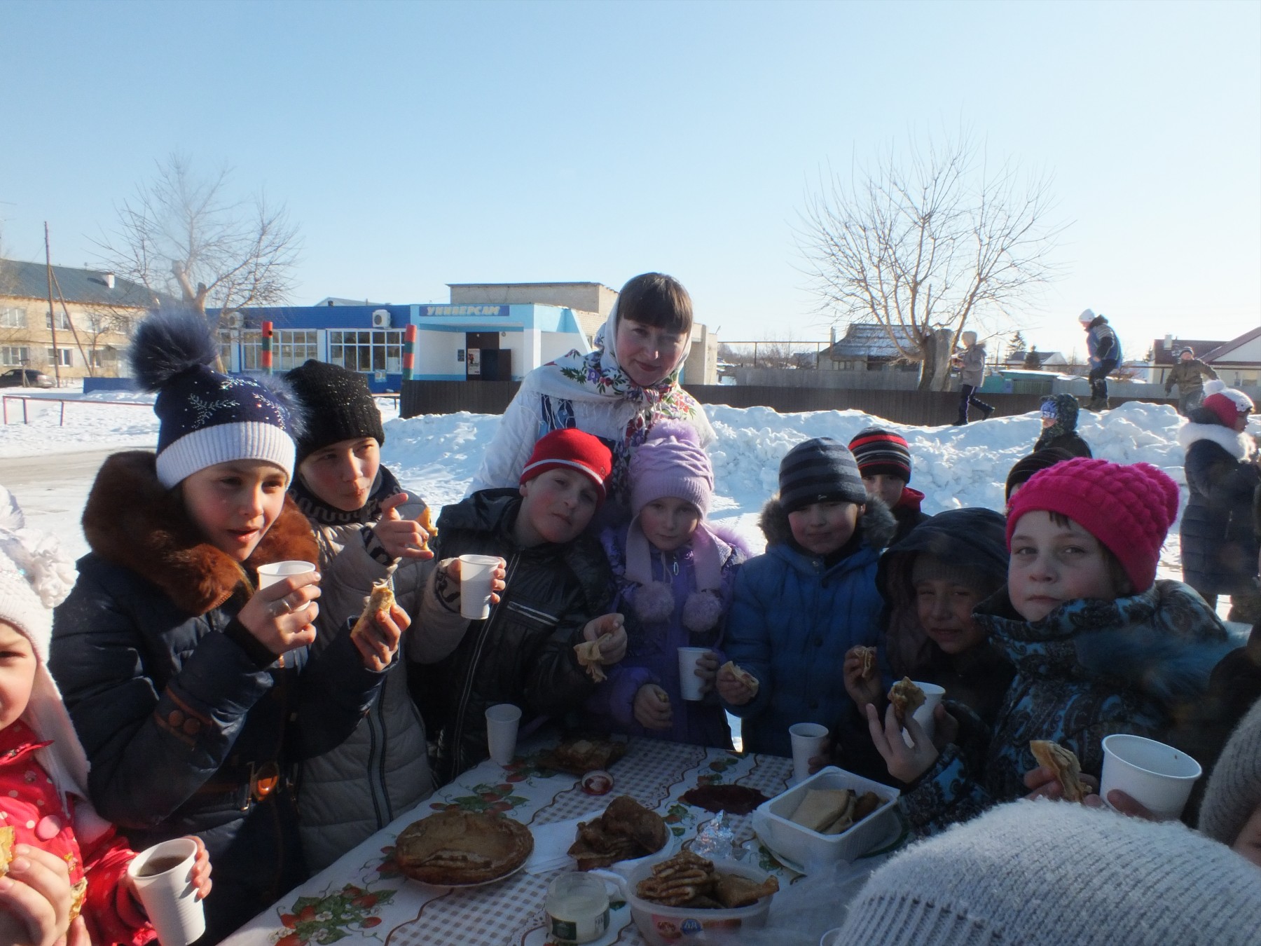 «Широкая Масленица» в Мирненской библиотеке 20 февраля