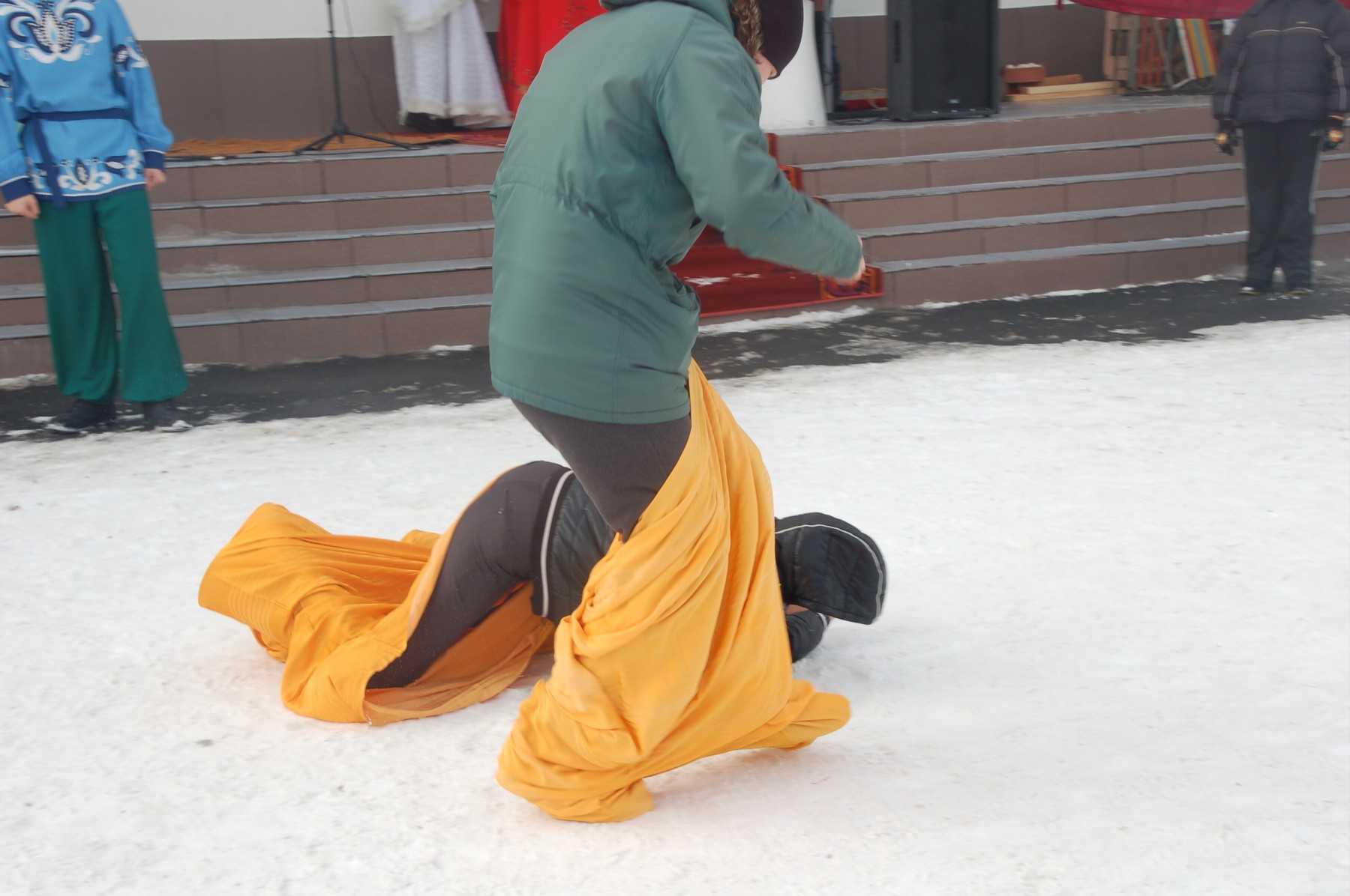 «Широкая Масленица» в Мирненской библиотеке