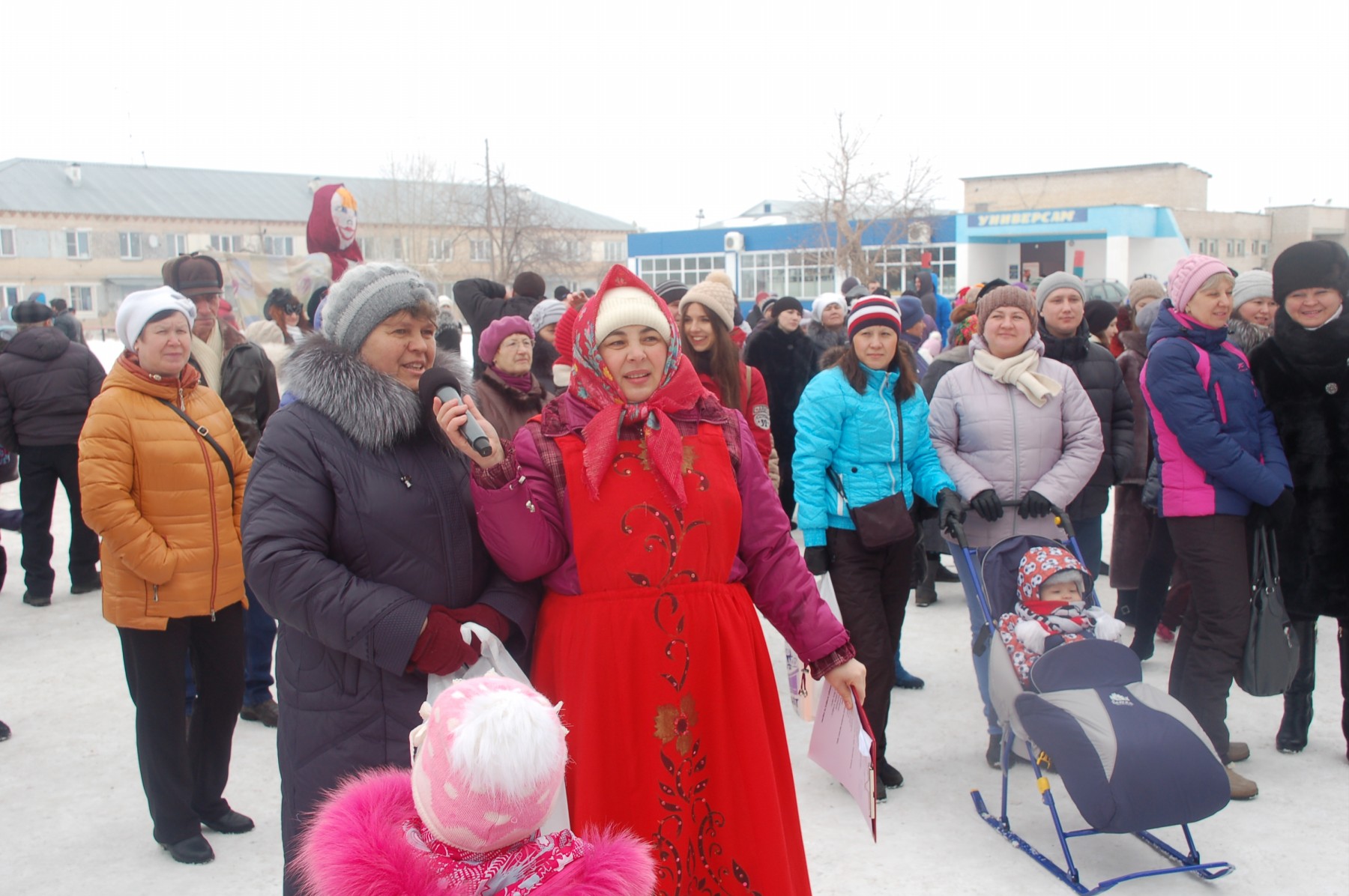 «Широкая Масленица» в Мирненской библиотеке
