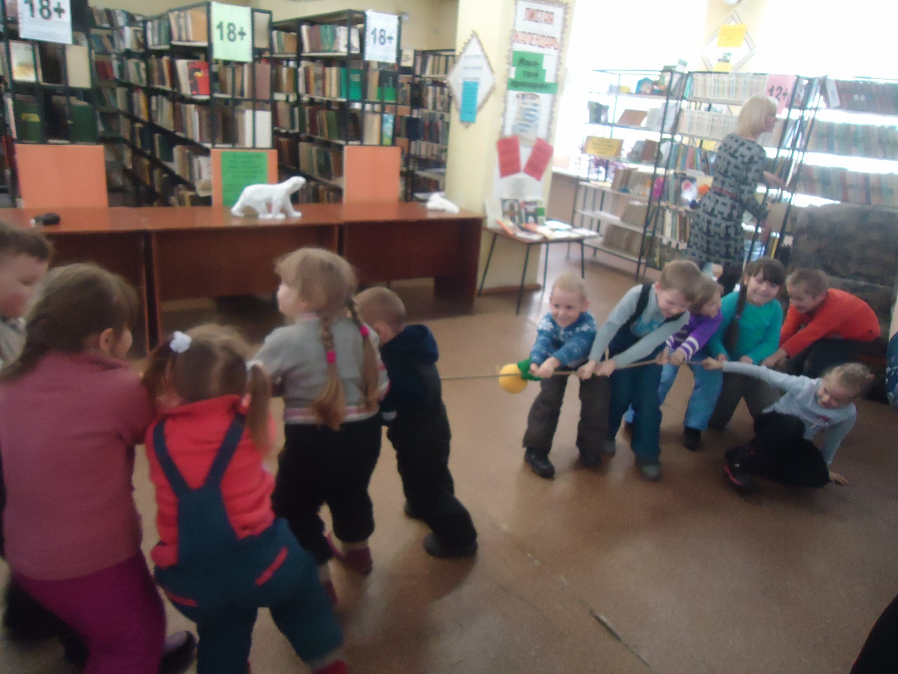 «Весёлая масленица» в Полетаевской библиотеке