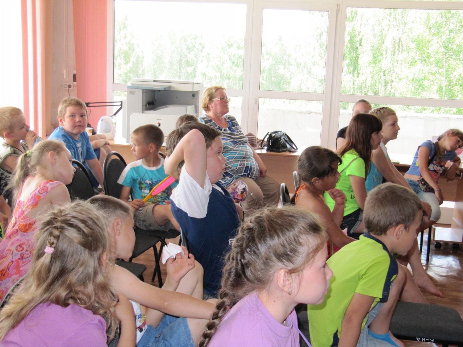 Лето 2015. День памяти и скорби в Рощинской библиотеке